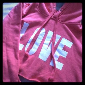 Cropped hoodie